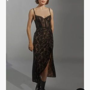UO Angelica Lace Corset Dress